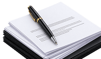 Signed contract